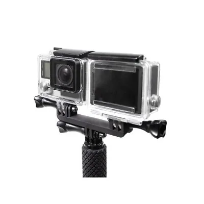 Double Camera Mount For GoPro HERO 12/11/10/9/8/7/6/5/4/3/MAX/Session • $19.95