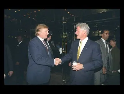 Donald Trump Meets Bill Clinton PHOTO President White House Trump Tower • $4.88