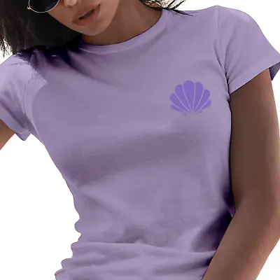 Purple Shell T-Shirt Top Tee - Disney Inspired Kids/Adults Little Mermaid Shell • £3.99
