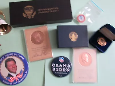 Nice Collection Of Inaugural Related Items: Reagan Clinton Nixon Trump • $14.99