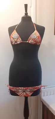 New Matthew Williamson Orange Embellished Bikini. Size 8. • £30