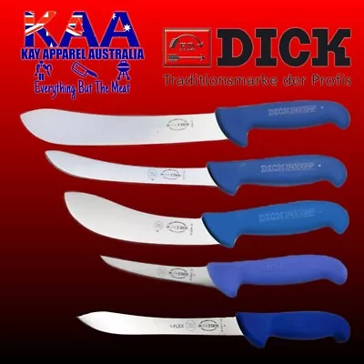 F.Dick Pro Butchers 5 Piece Knife Set Home Kill Home Butchers Set BBQ Knife • $210