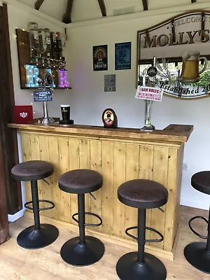 Oak Home Drinks Bar 5ft. • £600