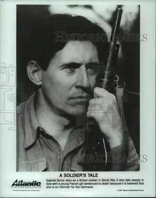 1987 Press Photo Gabriel Byrne Stars In The Movie  A Soldiers Tale  - Hcp14445 • $15.99