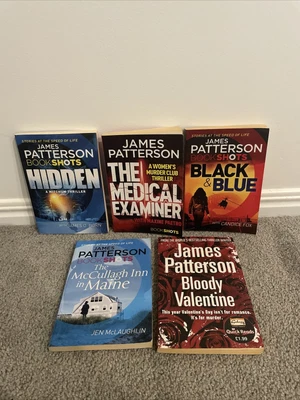 $20 • Buy Black & Blue: BookShots (Detective Harriet Blue  By James Patterson 5 BookBundle