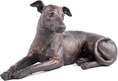 £24.95 • Buy Elegant Resin Greyhound Sculpture Handcrafted Statue Décor For Dog Lovers