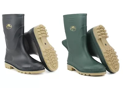 Boys Girls Kids Wellington Boots Waterproof Youth Snow Rain Wellies Size Uk 10-6 • £12.50