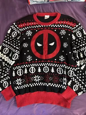 Marvel Deadpool 2XL Christmas Sweater • $7