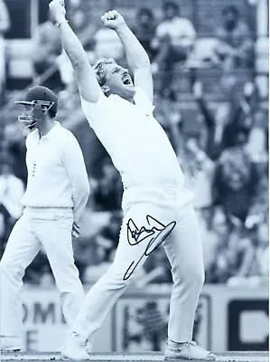 £74.99 • Buy Ian Botham Signed 16x12 Photo England Cricket Ashes Coa & Proof Private Signing
