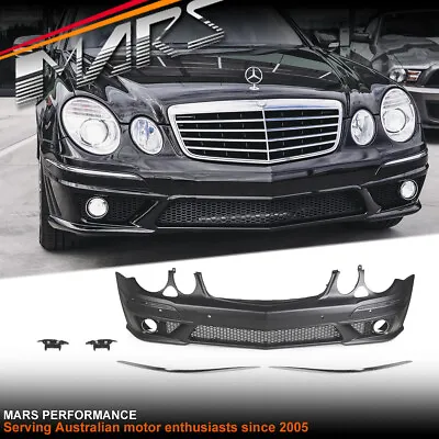 E63 AMG Style Front Bumper Bar Bodykit For Mercedes-Benz W211 E-Class 2007-08 • $799.99
