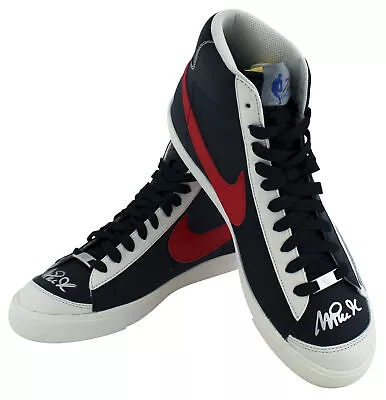 Lakers Magic Johnson Signed Nike NBA 75 Blazer Mid '77 EMB Shoes W/ Box BAS Wit • $1158.02