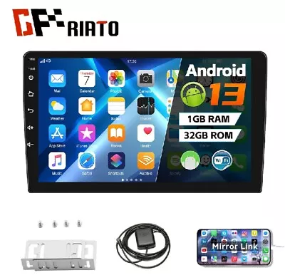 1+32G 9 Car Stereo Radio 2DIN MP5 Mirror Link For IOS & Android Touch Screen GPS • $89.99