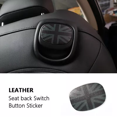 Night Jack Rear Seat Handle Leather Sticker For Mini Cooper F56 F57 Car Interior • $14.16