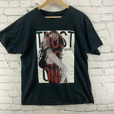 Mob Inc Tee Shirt Trust No One Sz M Black Hot Girl  • $15.99