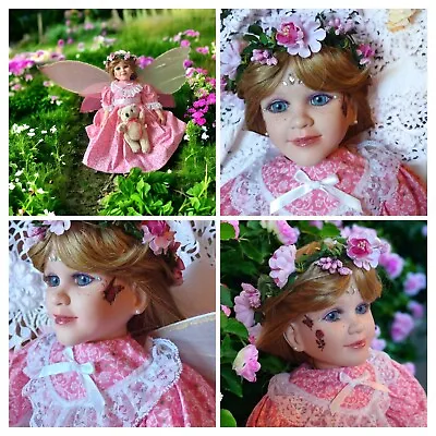 My Twinn Doll Denika Artist Repaint Garden Fairy Extra Long New Wig • $189