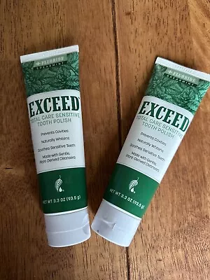 Melaleuca Exceed Total Care Sensitive Tooth Polish  Spearmint W/ Fluoride 1 Pc • $14.95