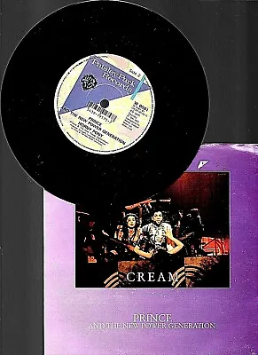 £7 • Buy Cream Prince & The New Generation. 7  Vinyl  45RPM .Paisley Park W 0061,