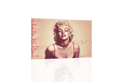 Marilyn Monroe - CANVAS OR PRINT WALL ART • $149