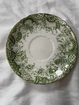 Early 19th Century Waterloo Potteries England EMERALD Plate T&R Boote Semi-porc. • $15