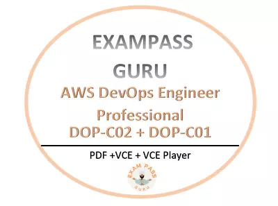 DOP-C02 + DOP-C01 AWS DevOps Engineer Professional  Exam! 194+765 QA! APRIL ! • $5