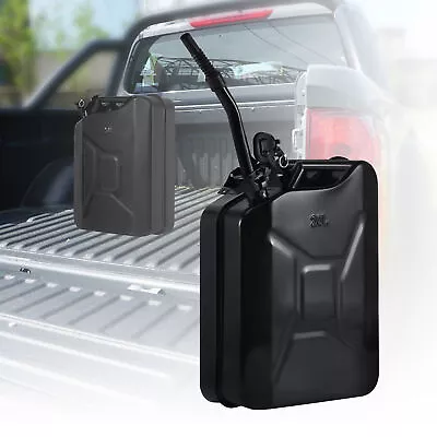 20L Gas Fuel Can Emergency Backup Metal Tank Gasoline Container • $37.99