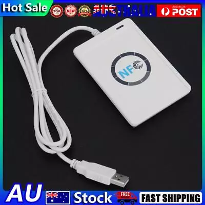 ACR122U NFC Reader Writer 13.56Mhz RFID Smart Card Writer Copier Duplicator • $37.32