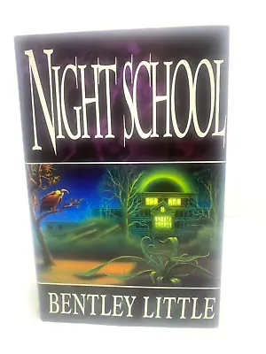 Night School By Bentley Little H/C D/J 1994 Free Shipping • $22.99