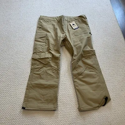 Burton Men's Covert Insulated Pant Snow Pants 3XL Size XXXL  Tan/Kelp • $79.99