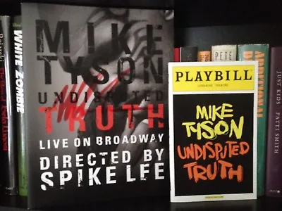 Mike Tyson Signed Undisputed Truth Program Plus Broadway Playbill (Not Signed) • $150