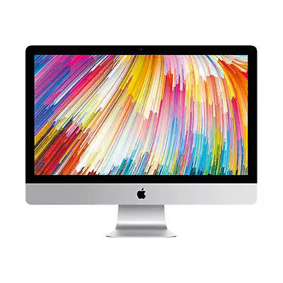 Apple IMac 27 Inch All In One 5K Desktop 2017 Core I5 3.4GHz 8GB Ram 1TB Hdd • £649.99