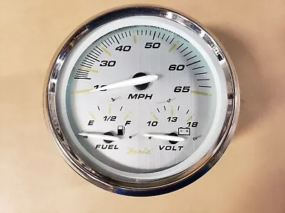 Faria 5” 3 In 1  Mph/fuel/volt Gauge For Bayliner Boats #gs0018c • $77.50