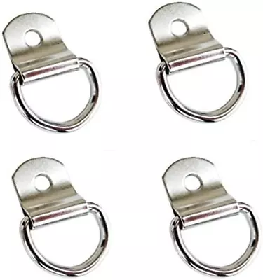 4 Pack Heavy Duty Saddle Repair 3/4  Clip & Dee 5/8  D-Ring • $11.83