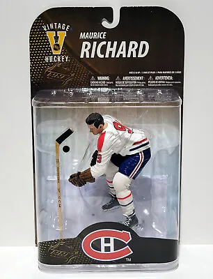 Maurice Richard McFarlane Montreal Canadien White Jersey Legends 7 • $47.83