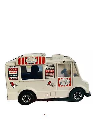 Vintage Hot Wheels 1983 Good Humor Truck White With Ice Cream Man🌟 • $2.50