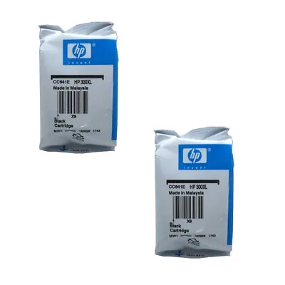 £64.25 • Buy 2x Original HP Ink Cartridge 300 XL Twin Pack For D1660 D2560 D2660 D5500 D556