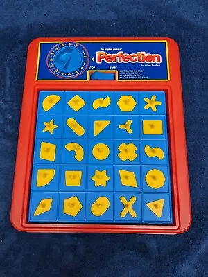 Vintage Original Game Of PERFECTION Milton Bradley MB Complete + Working • $17.95