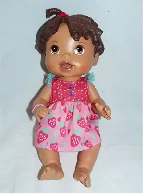 HASBRO Baby Alive All Gone Girl AA / Hispanic Doll 2009 Talks Works W/ Flaw • $23.95