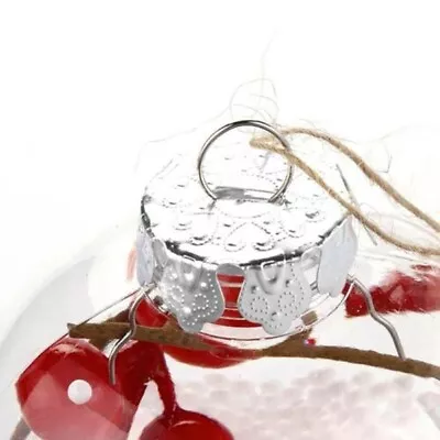 DIY Clear Glass Baubles Balls Christmas Tree Ornament Decor Set (68 Characters) • $19.82