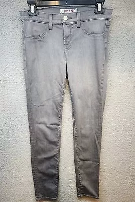 J BRAND For Intermix Women Legging Jeans Gotham Gray Super Skinny 9010239E Sz 27 • $22.49