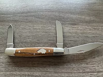 KA-BAR  Pocket Knife Dog Head Oleander NY- Never Carried Never Used • $56