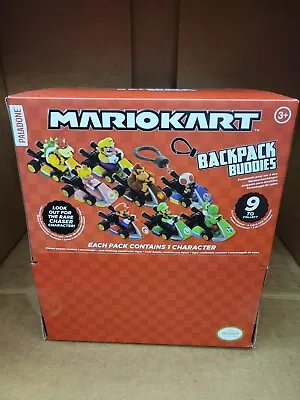 One Box Of 24 Pieces Mario Kart Keychain Blind Bag 9 To Collect New • $149.99