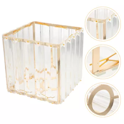 Glass Lampshade Cover For Ceiling Table Floor Chandelier - Clear-GE • £20.98