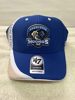 '47 Brand MVP Charlotte Hounds Hat Cap Strapback Adjustable Lacrosse MLL. • $13.95