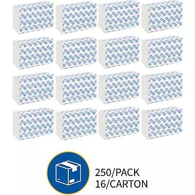 Multifold Towels 250 Sheets Per Pack 16 Pack • $32.44