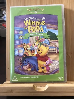 The Magical World Of Winnie The Pooh - Friends Forever Region 4 Dvd • £7.52