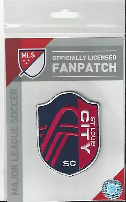 St Louis City SC MLS Soccer Patch 2 1/4   X 3  Sew Iron Official Futball Logo • $12.95