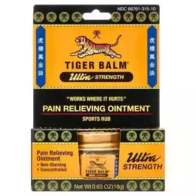 Tiger Balm Ultra Strength Muscle Rub 0.63 Oz.(18g) • $9.98