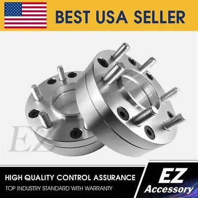 2 Hub Centric Wheel Adapters 5x150 To 6x5.5 | 6 Lug FJ Cruiser Rim On 5 Lug Tund • $140.36