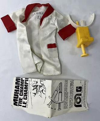 Vintage MEGO Mego Muhammad Ali Figure Parts Robe & Parts Instructions Lot • $21.78