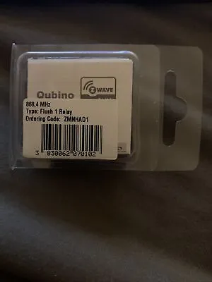 QUBINO - Z-Wave Plus Flush 1 Relay ZMNHAD1 • $38